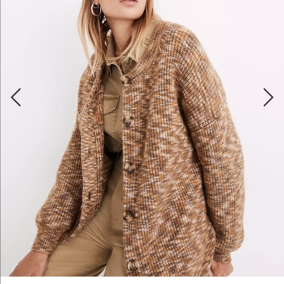 Madewell Space-Dyed Winstead Cardigan Sweater - Picture 4 of 16